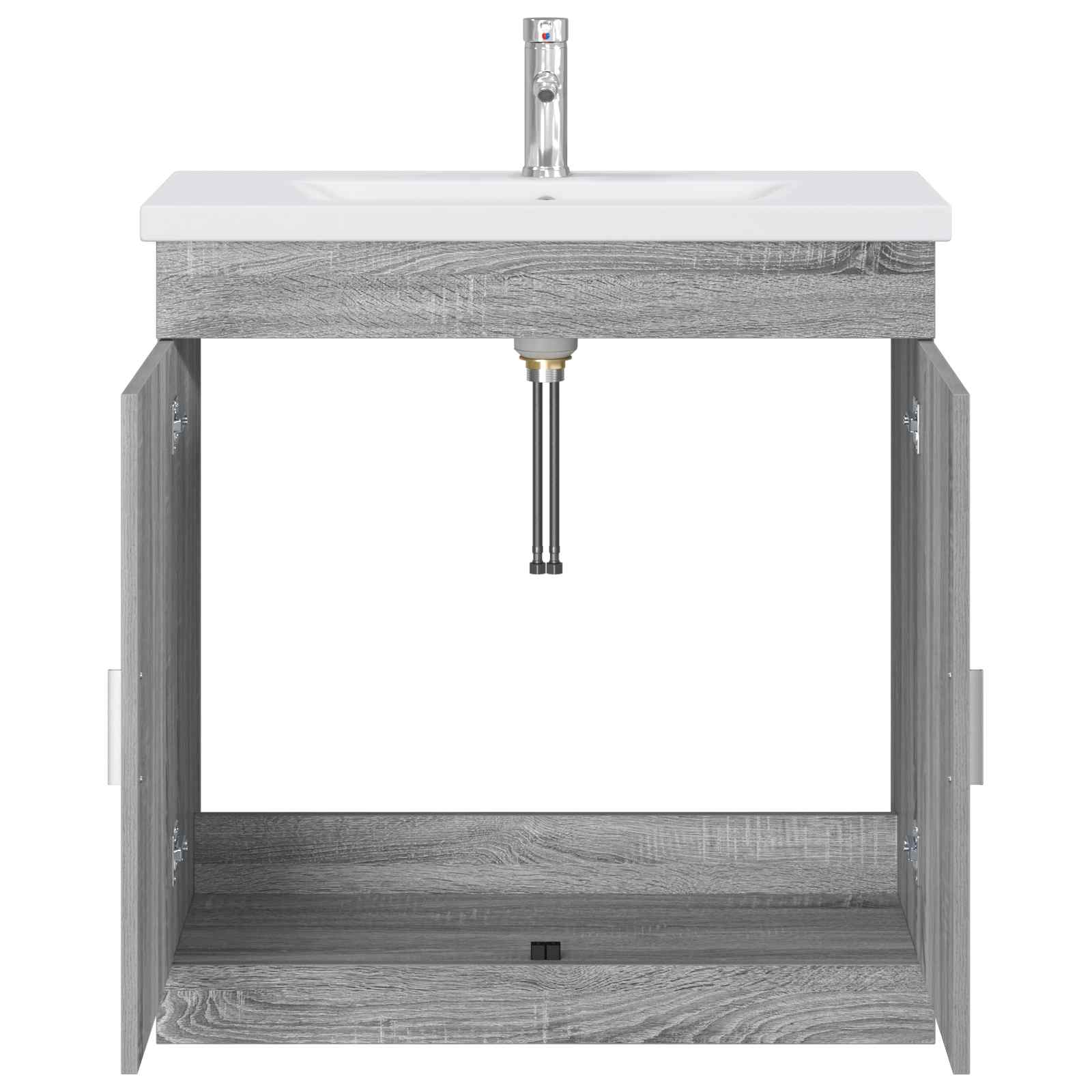 Vonios baldų rinkinys Pilka Sonoma 81 x 40 x 84,5 cm