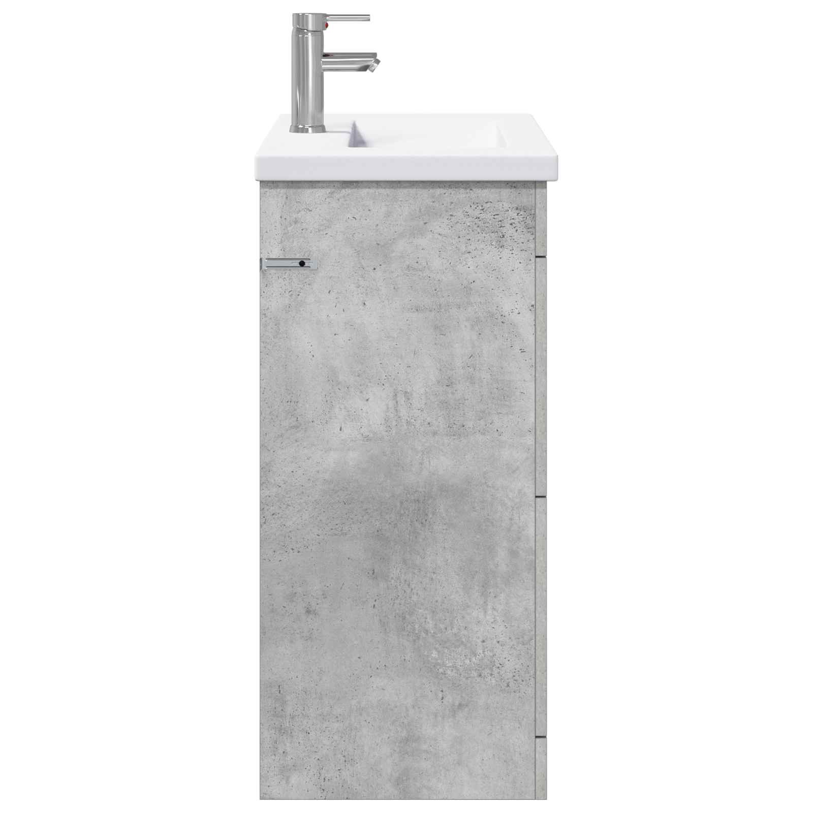 Vonios baldų rinkinys Betono pilka 81 x 40 x 84,5 cm