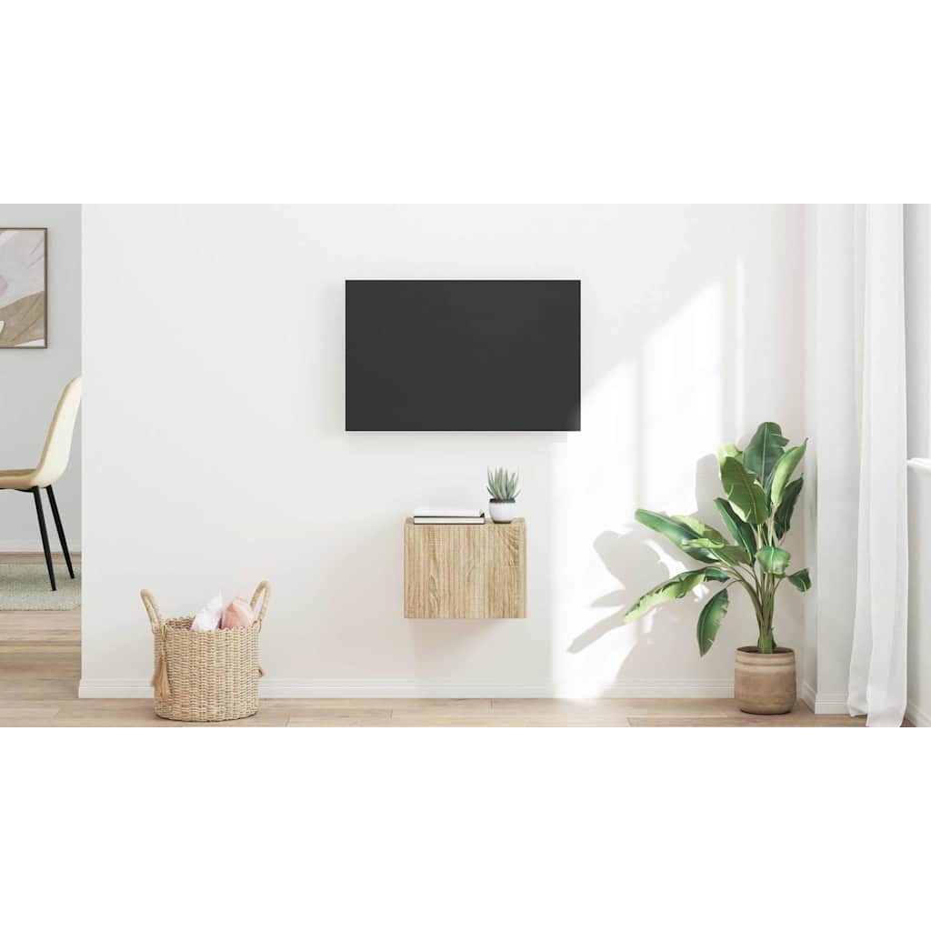 TV sieninė spintelė Sonoma 39 x 31 x 29,5 cm Apdirbta mediena