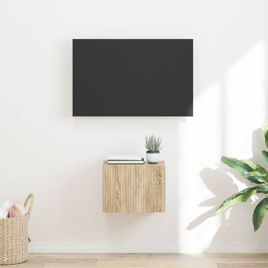TV sieninė spintelė Sonoma 39 x 31 x 29,5 cm Apdirbta mediena