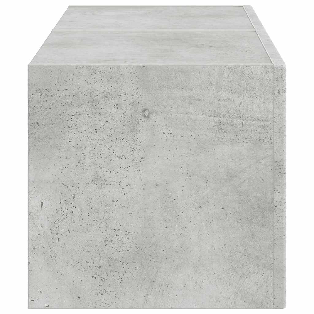 TV sieninė spintelė 2 pcs Betoninė 39 x 31 x 29,5 cm