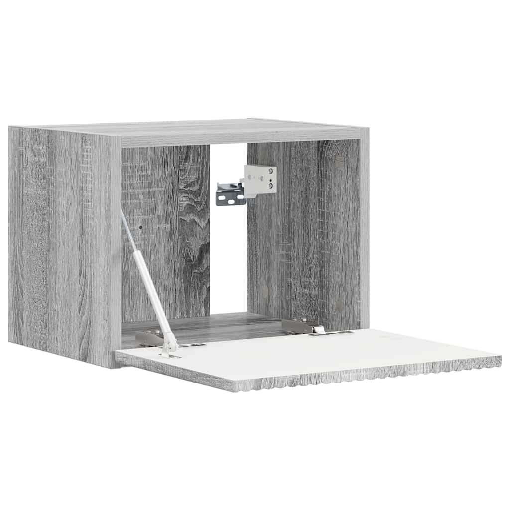 TV sieninė spintelė Pilkas Sonoma 39 x 31 x 29,5 cm