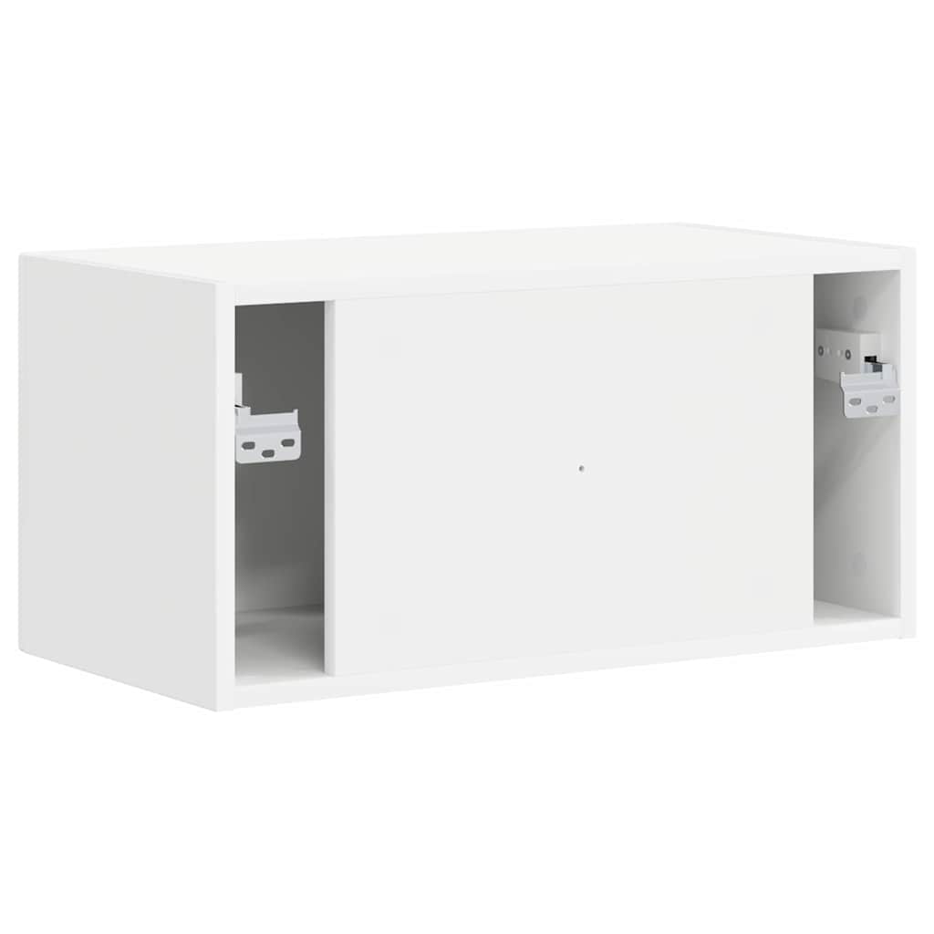 TV sieninė spintelė Balta 60 x 31 x 29,5 cm Apdirbta mediena