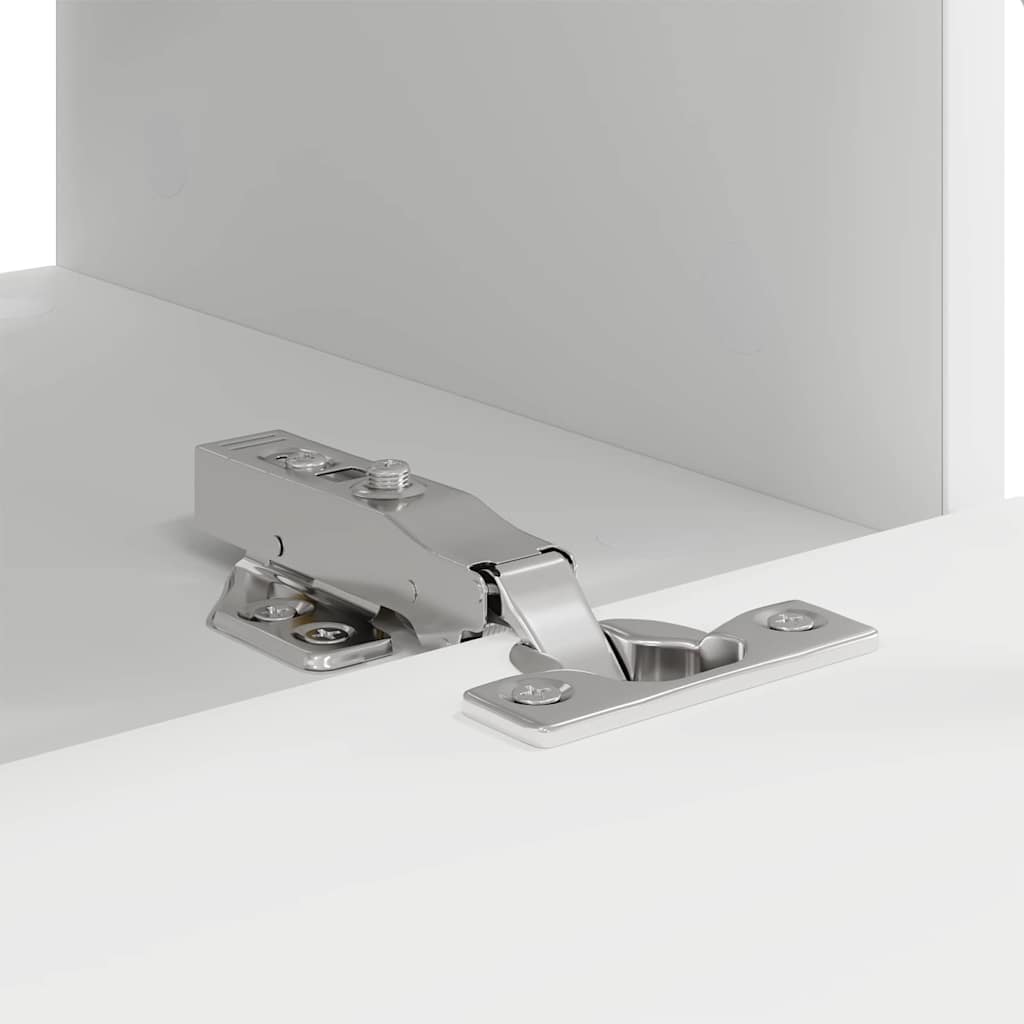TV sieninė spintelė 2 pcs Balta 60 x 31 x 29,5 cm