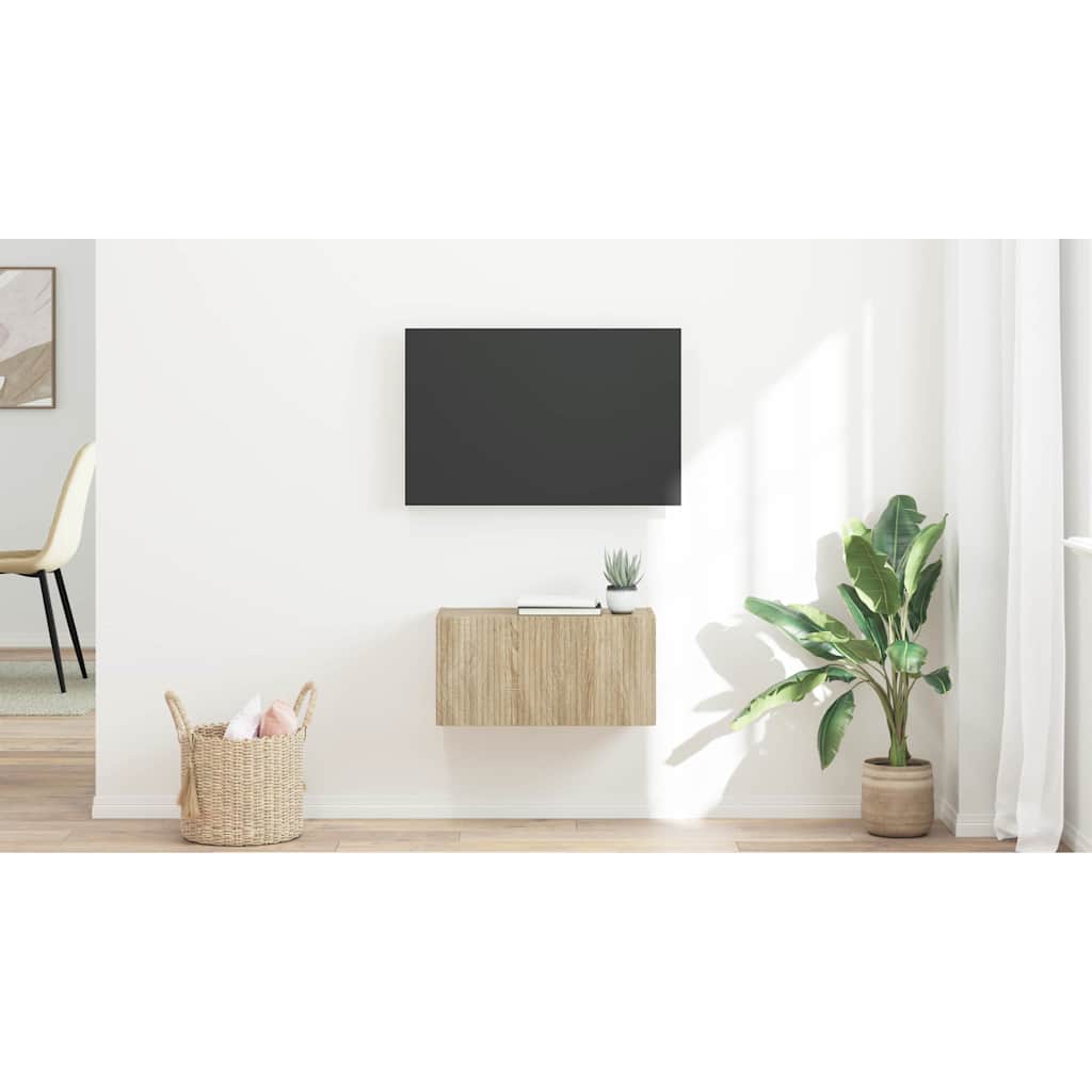 TV sieninė spintelė Sonoma 60 x 31 x 29,5 cm Apdirbta mediena