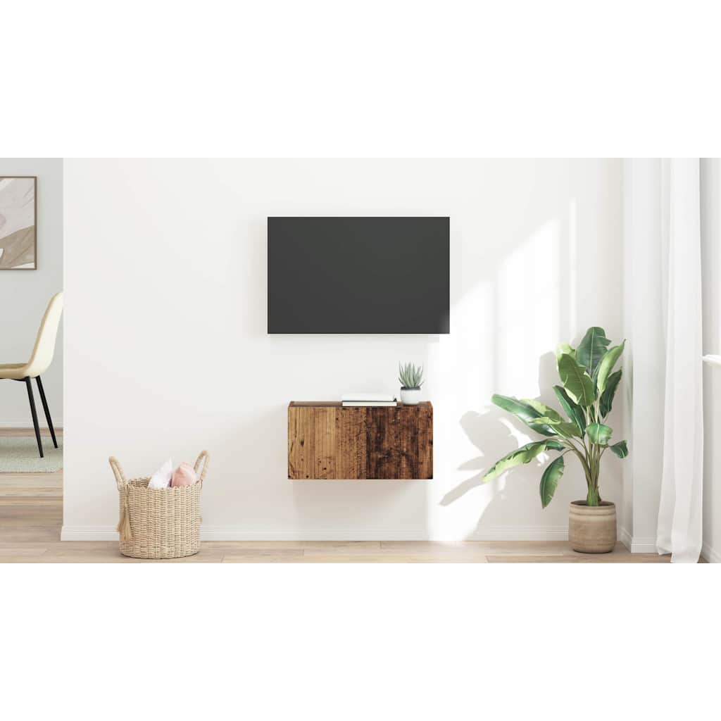 TV sienas skapītis Antīks koks 60 x 31 x 29,5 cm