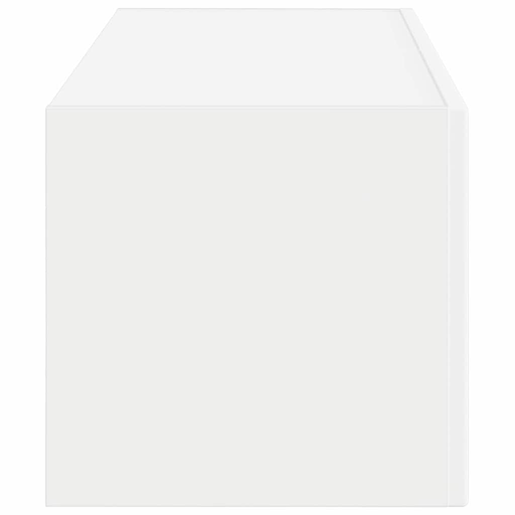 TV sieninė spintelė Balta 78,5 x 31 x 29,5 cm Apdirbta mediena