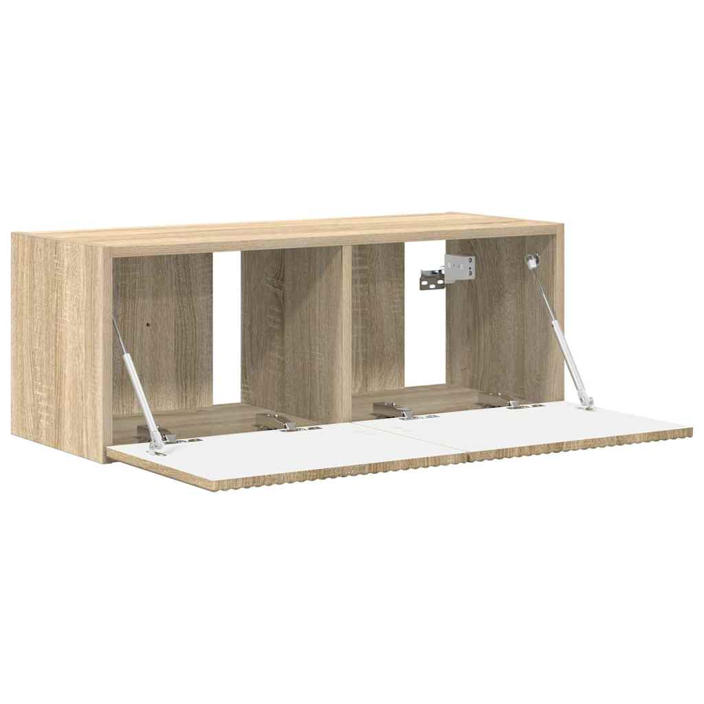 TV sieninė spintelė Sonoma 78,5 x 31 x 29,5 cm Apdirbta mediena