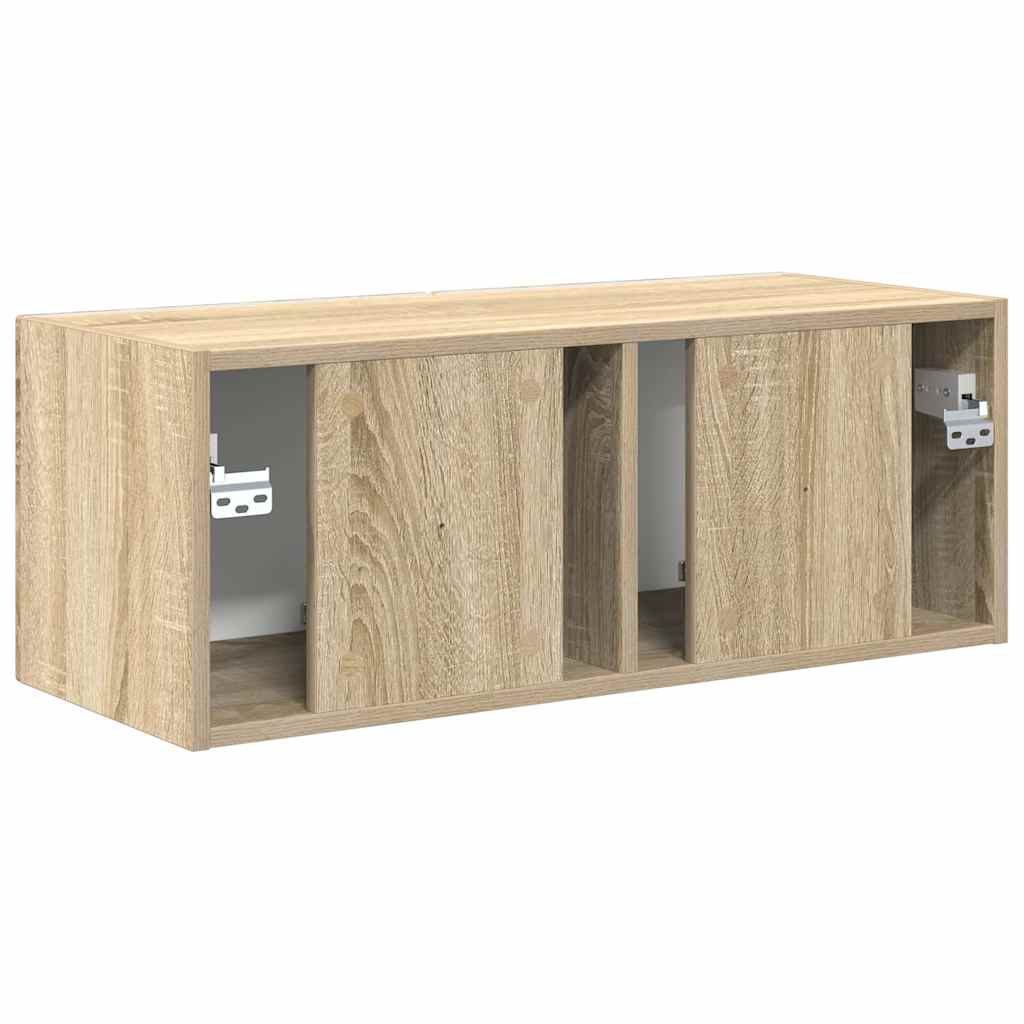 TV sieninė spintelė Sonoma 78,5 x 31 x 29,5 cm Apdirbta mediena