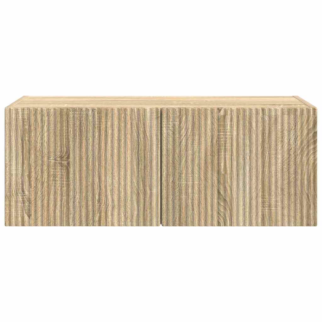 TV sieninė spintelė Sonoma 78,5 x 31 x 29,5 cm Apdirbta mediena