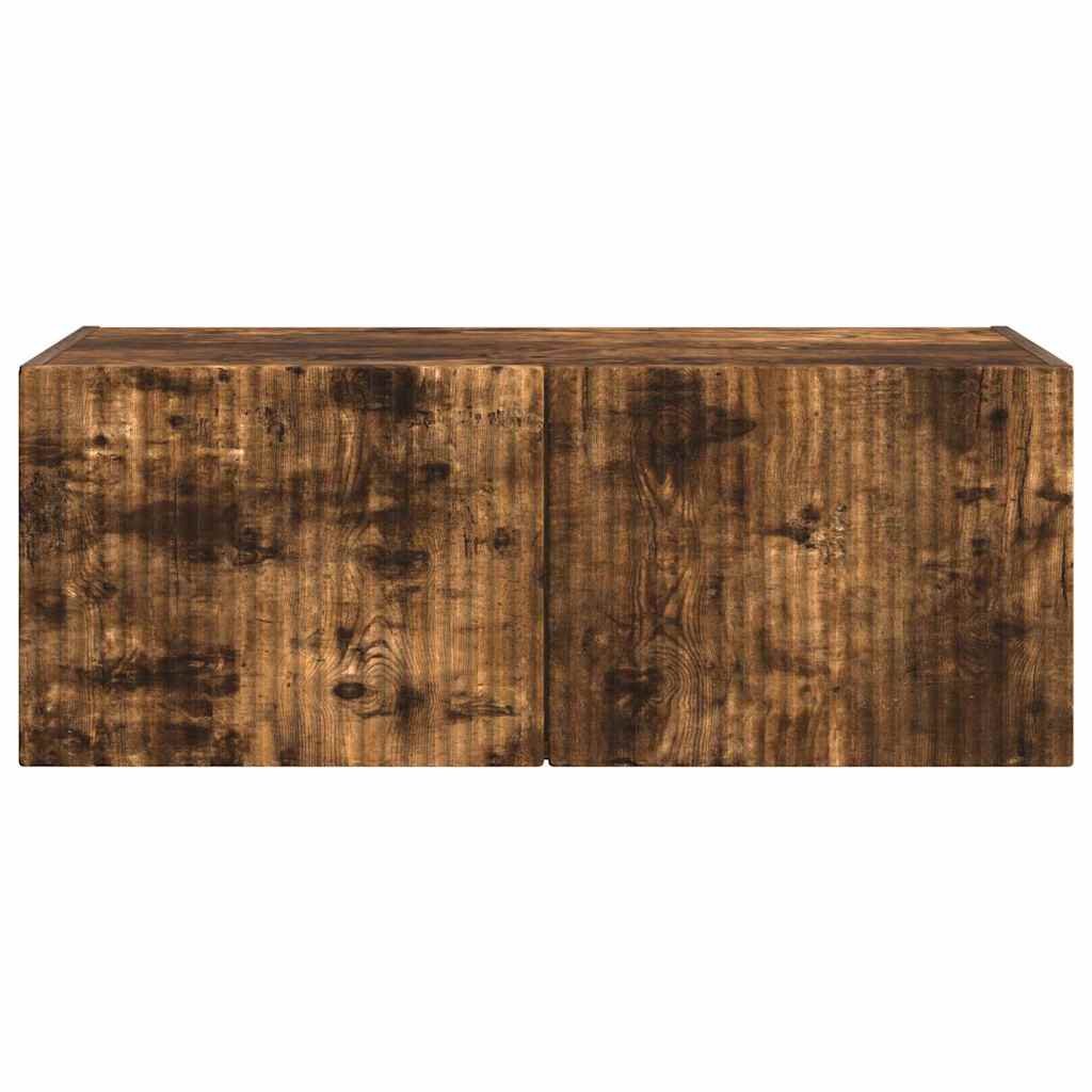 TV sieninė spintelė Rūkyta ąžuolas 78,5 x 31 x 29,5 cm