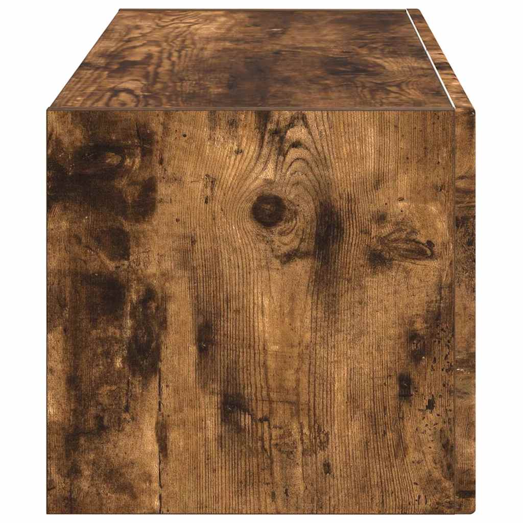 TV sieninė spintelė Rūkyta ąžuolas 78,5 x 31 x 29,5 cm