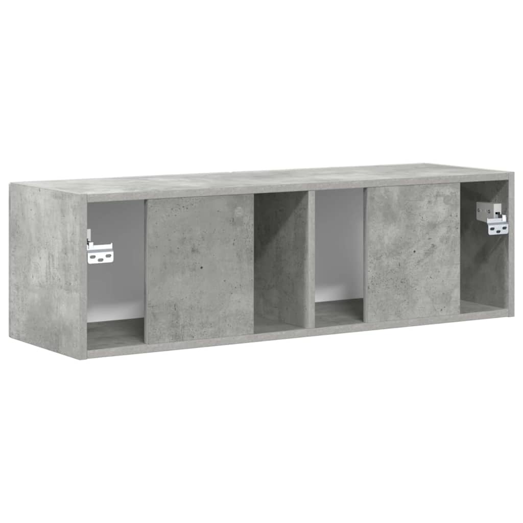 TV sieninė spintelė Betoninė 98 x 31 x 29,5 cm Apdirbta mediena