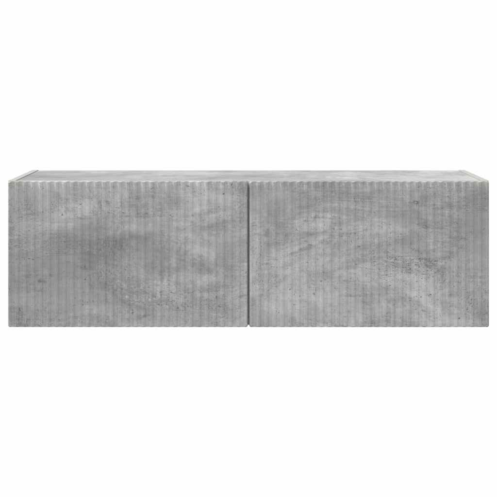 TV sieninė spintelė Betoninė 98 x 31 x 29,5 cm Apdirbta mediena