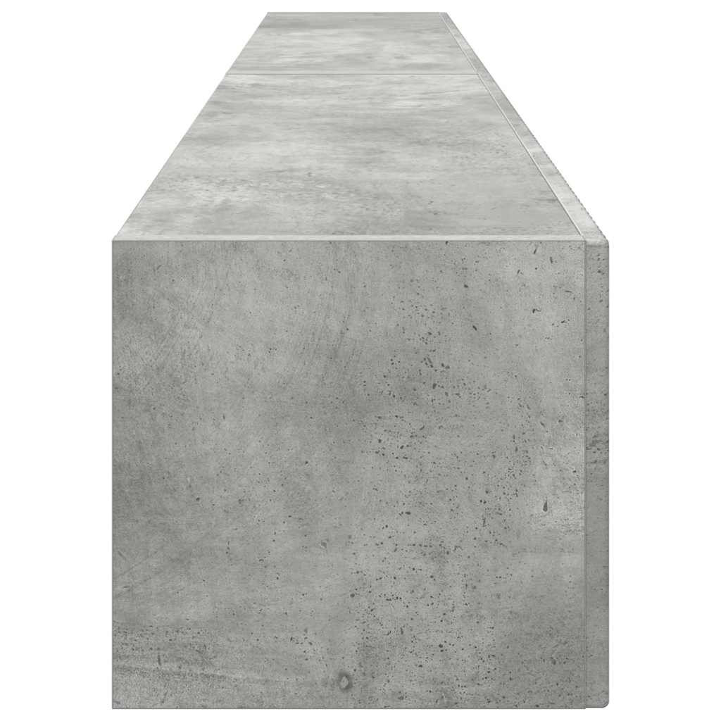 TV sieninė spintelė 2 pcs Betoninė 98 x 31 x 29,5 cm