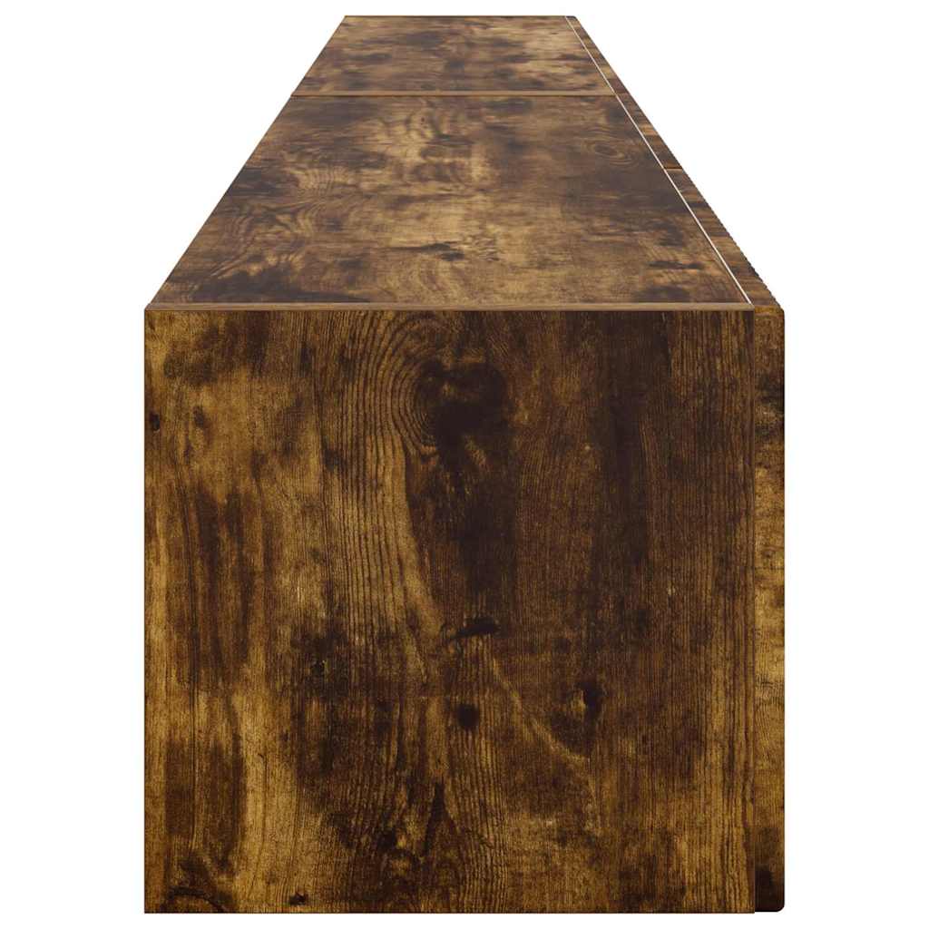 TV sienas skapītis 2 gab. Dūmots ozols 98 x 31 x 29,5 cm