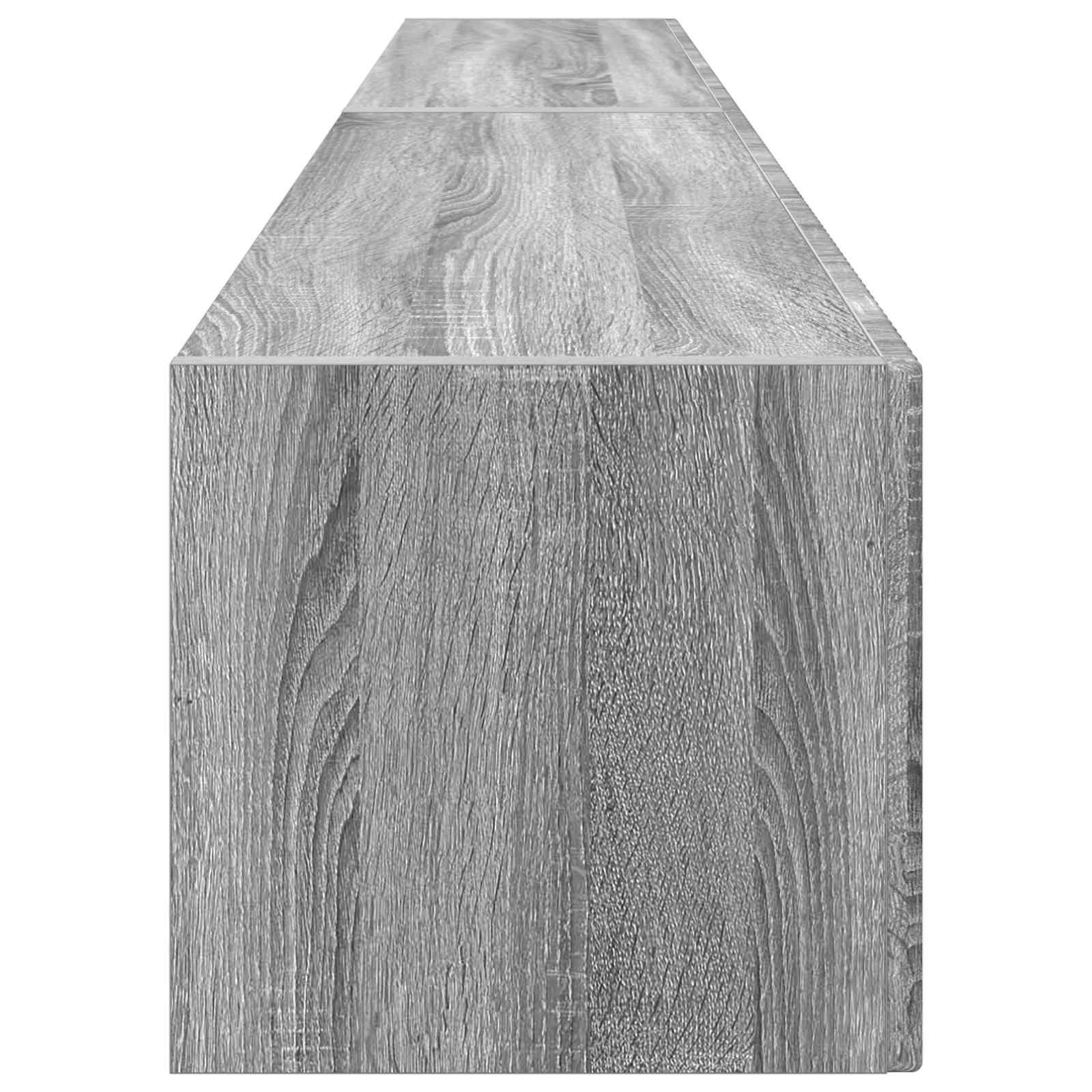 TV sieninė spintelė 2 pcs Pilkas Sonoma 98 x 31 x 29,5 cm