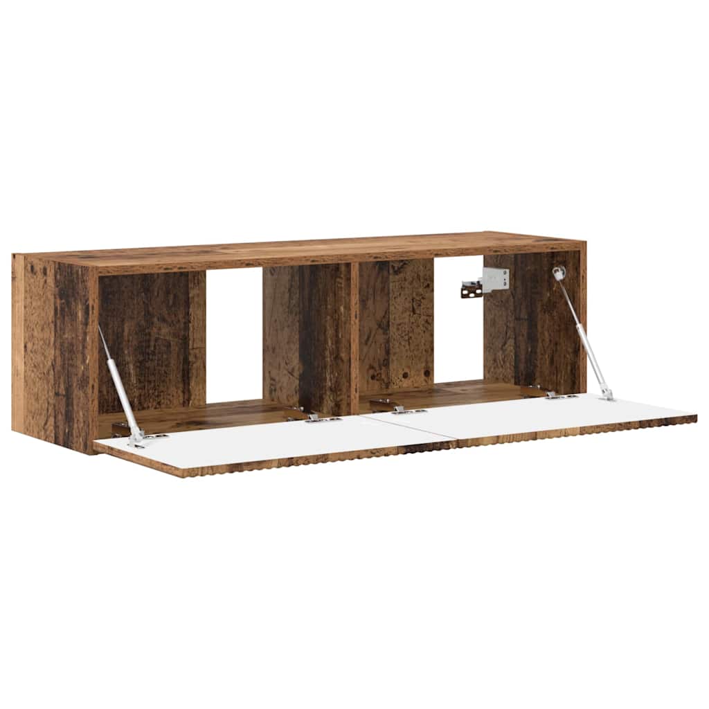TV sieninė spintelė Senovinis medis 98 x 31 x 29,5 cm