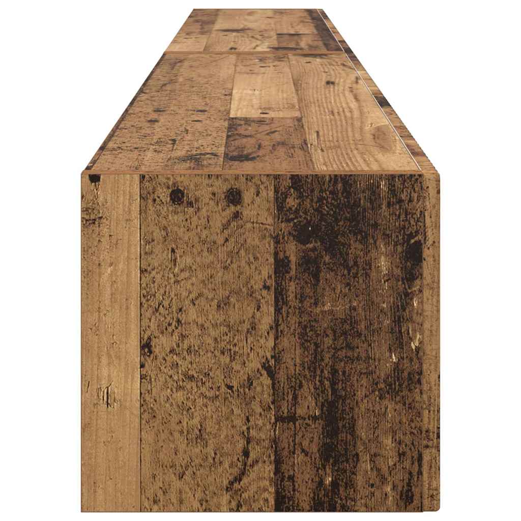 TV sieninė spintelė 2 pcs Senovinis medis 98 x 31 x 29,5 cm