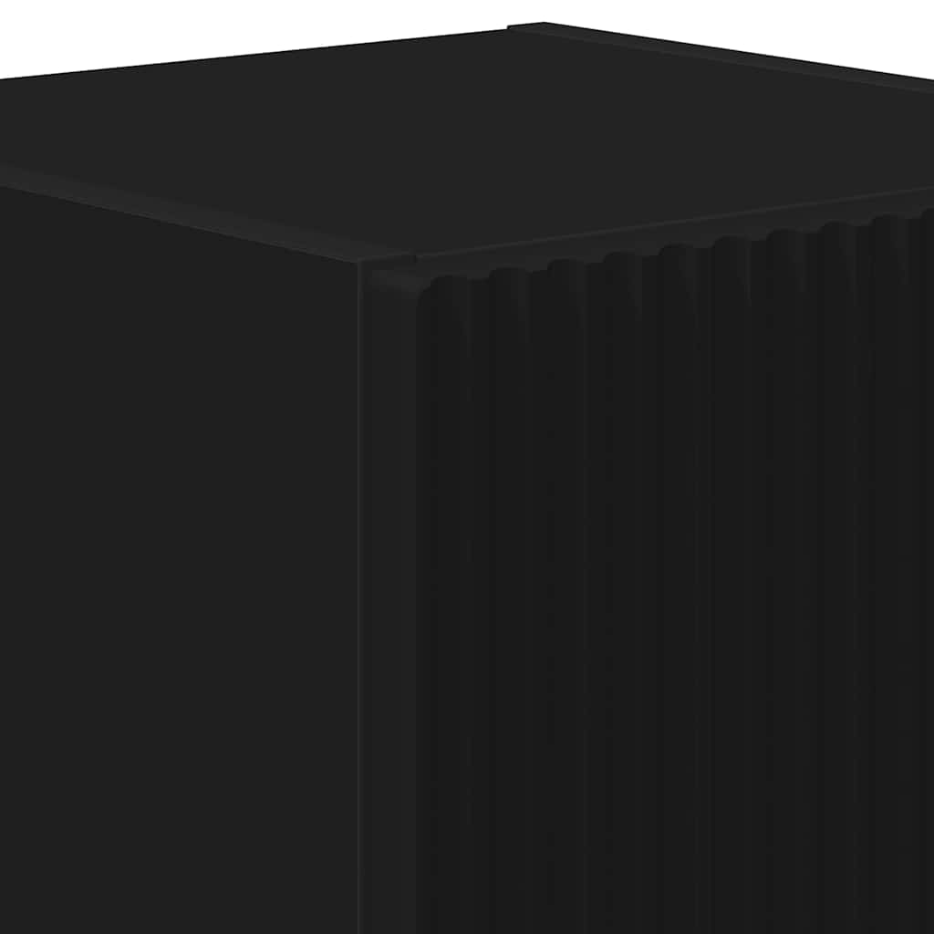 TV Wall Cabinet Black 30 x 31 x 40 cm Engineered Wood