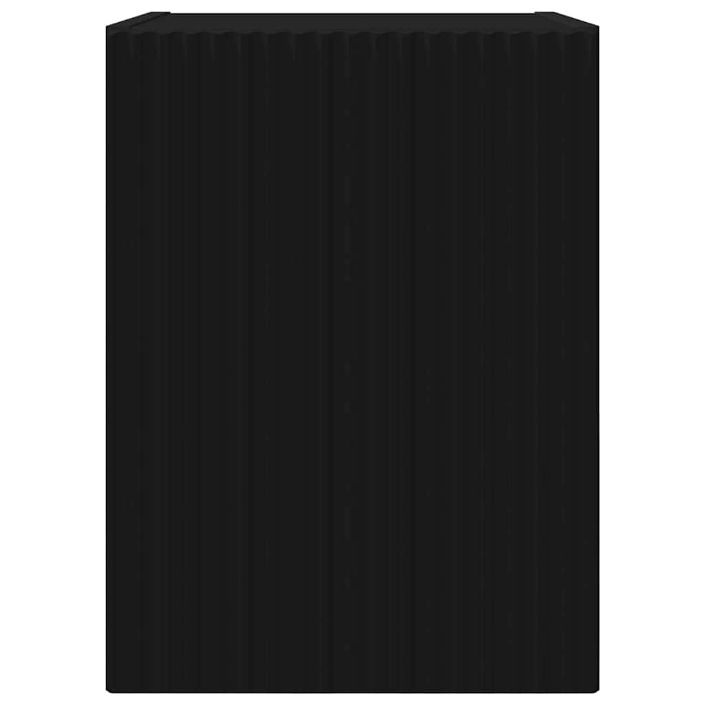 TV Wall Cabinet Black 30 x 31 x 40 cm Engineered Wood