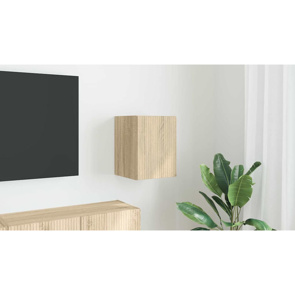 TV sieninė spintelė Sonoma 30 x 31 x 40 cm Apdirbta mediena