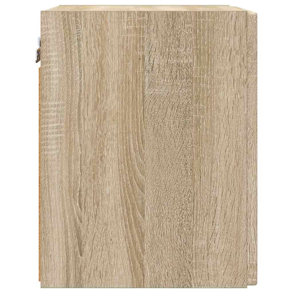 TV Wall Cabinet Sonoma 30 x 31 x 40 cm Engineered Wood