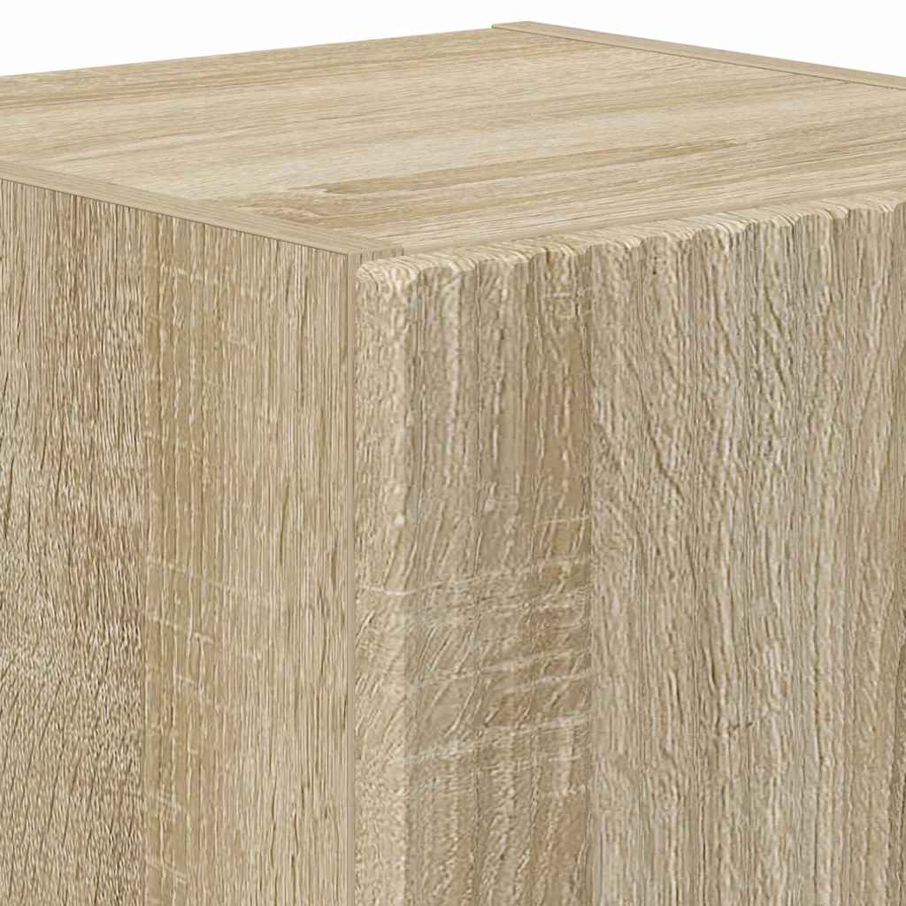 TV sieninė spintelė 2 pcs Sonoma 30 x 31 x 40 cm