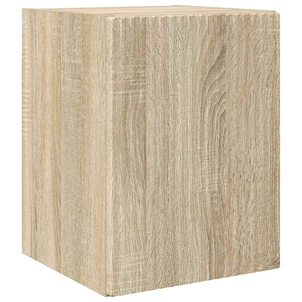 TV sieninė spintelė 2 pcs Sonoma 30 x 31 x 40 cm