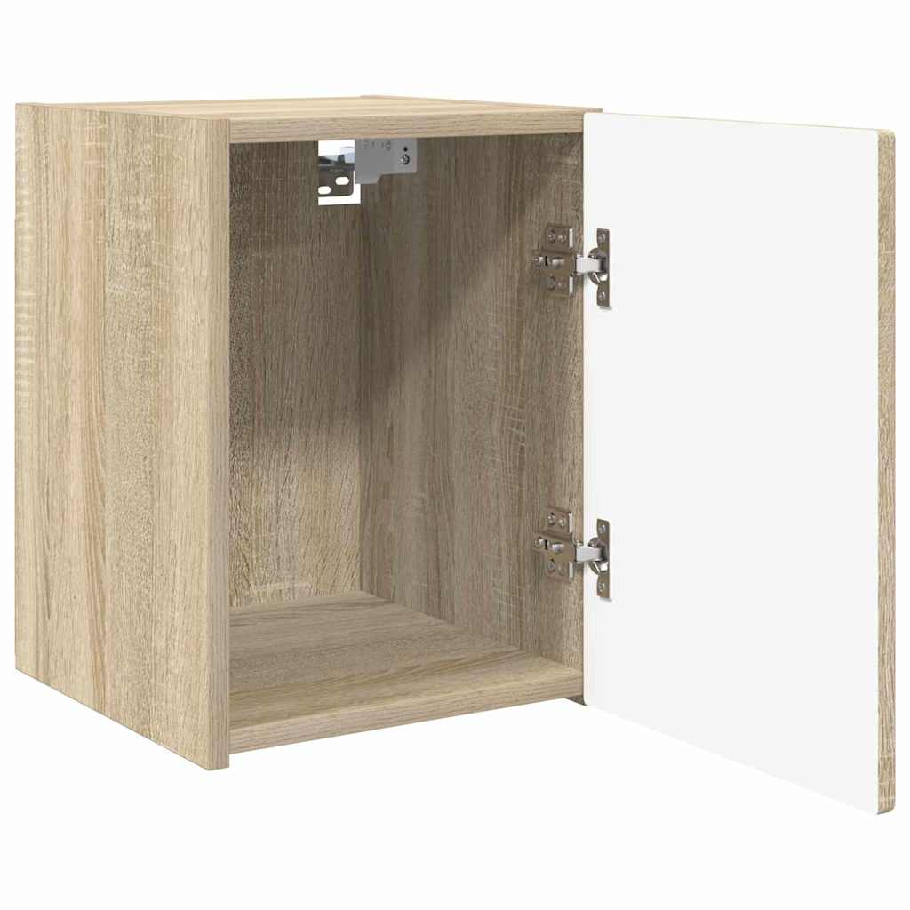 TV sieninė spintelė 2 pcs Sonoma 30 x 31 x 40 cm