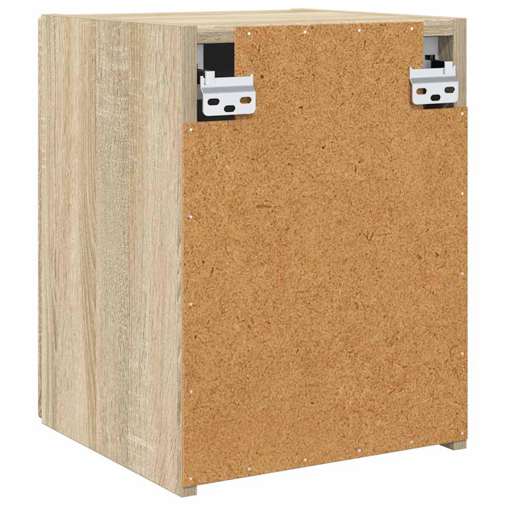 TV sieninė spintelė 2 pcs Sonoma 30 x 31 x 40 cm