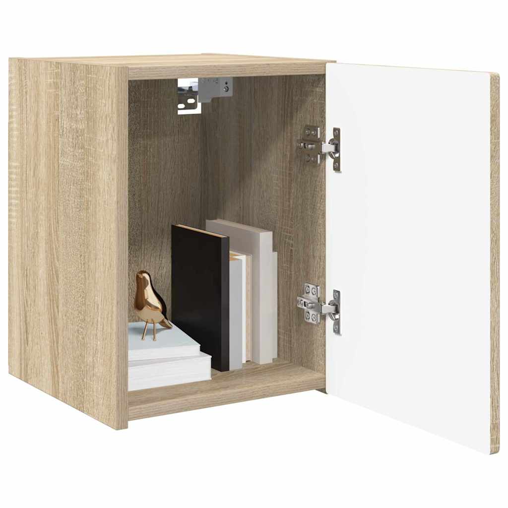 TV sieninė spintelė 2 pcs Sonoma 30 x 31 x 40 cm