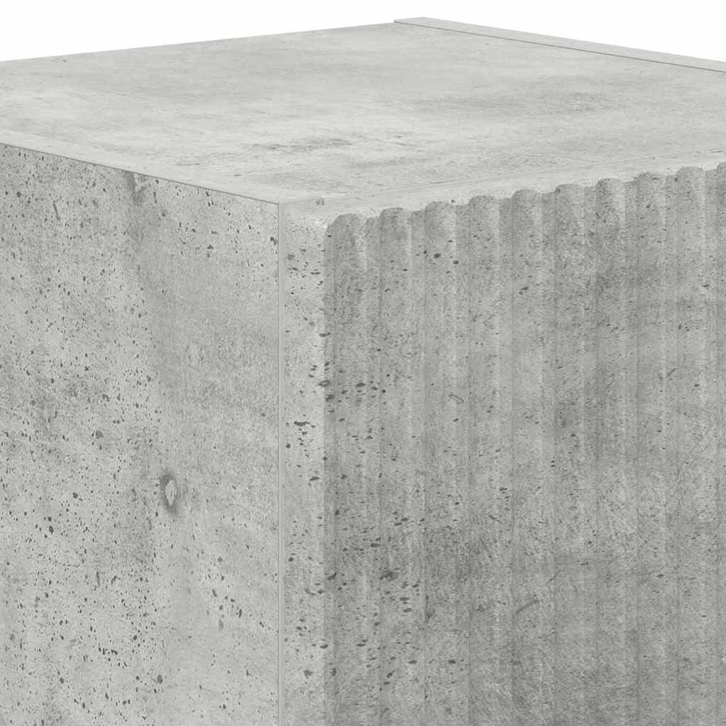 TV wall cabinet Concrete 30 x 31 x 40 cm Engineered wood