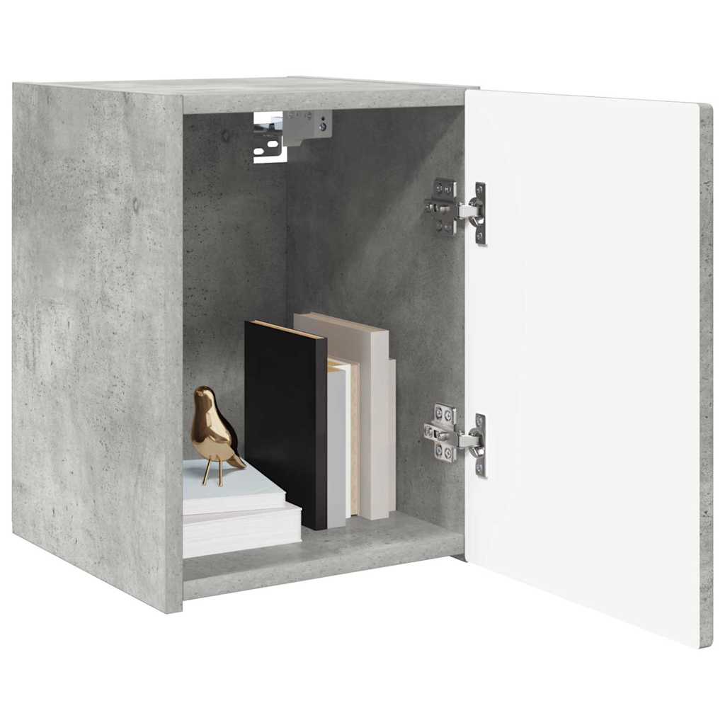 TV wall cabinet Concrete 30 x 31 x 40 cm Engineered wood
