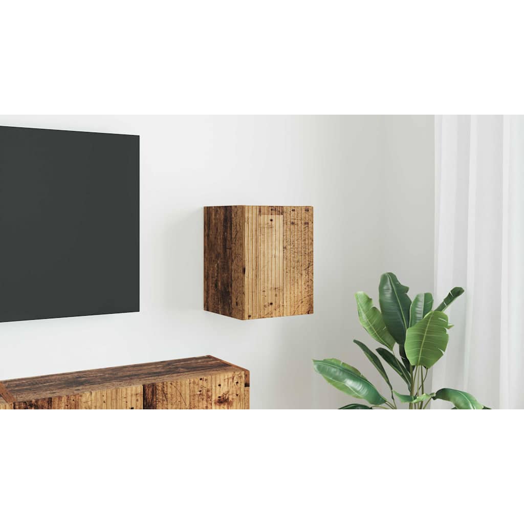 TV sieninė spintelė Senovinis medis 30 x 31 x 40 cm