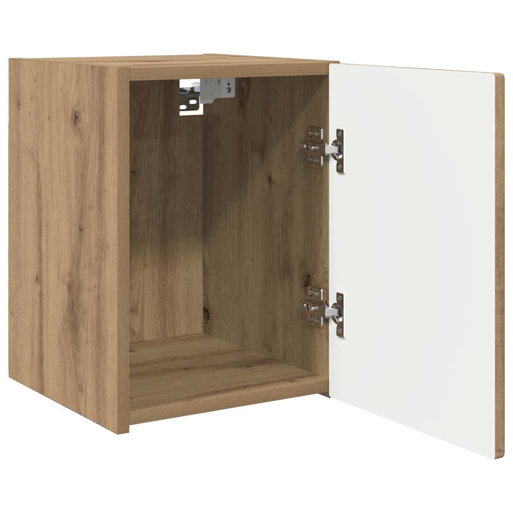 TV sieninė spintelė 2 pcs Meistrų ąžuolas 30 x 31 x 40 cm