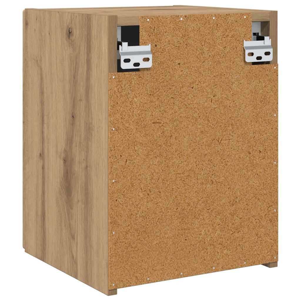 TV sieninė spintelė 2 pcs Meistrų ąžuolas 30 x 31 x 40 cm