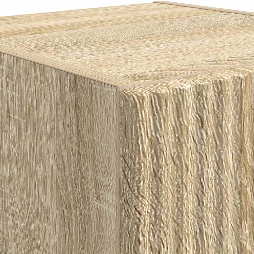 TV sieninė spintelė 2 pcs Sonoma 30 x 31 x 60 cm