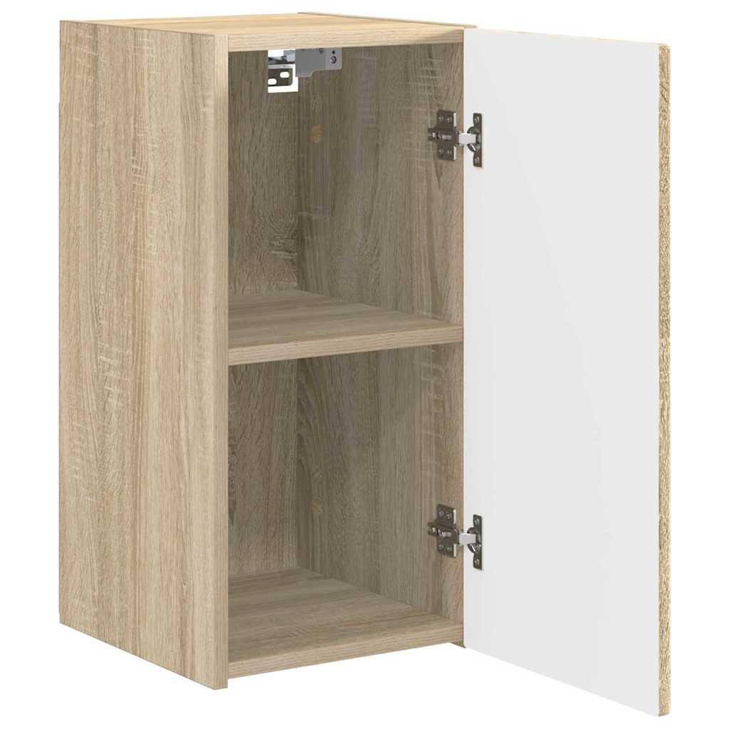 TV sieninė spintelė 2 pcs Sonoma 30 x 31 x 60 cm