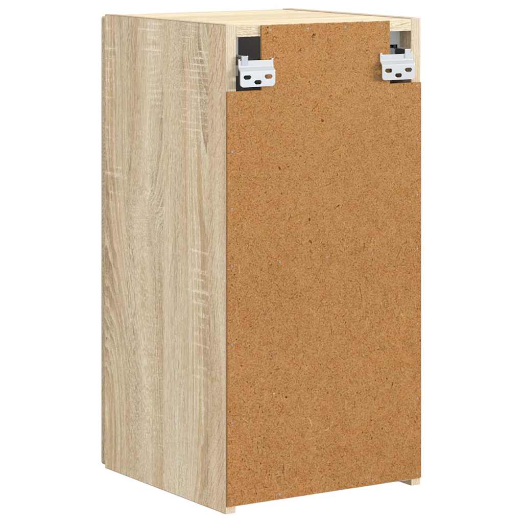 TV sieninė spintelė 2 pcs Sonoma 30 x 31 x 60 cm