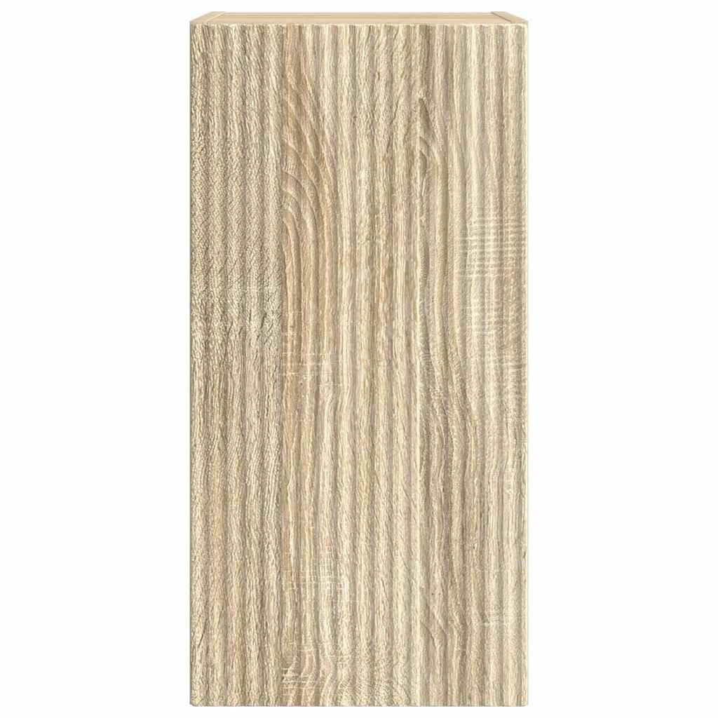 TV sieninė spintelė 2 pcs Sonoma 30 x 31 x 60 cm