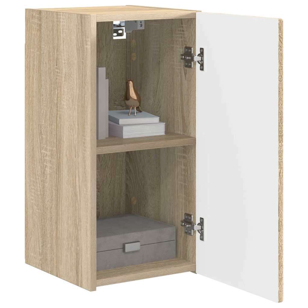 TV sieninė spintelė 2 pcs Sonoma 30 x 31 x 60 cm