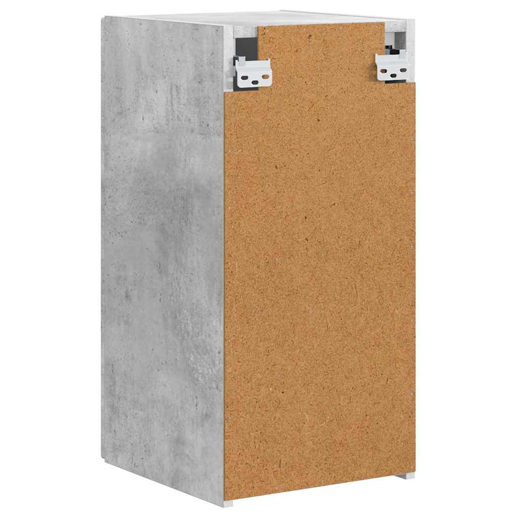 TV sieninė spintelė 2 pcs Betoninė 30 x 31 x 60 cm