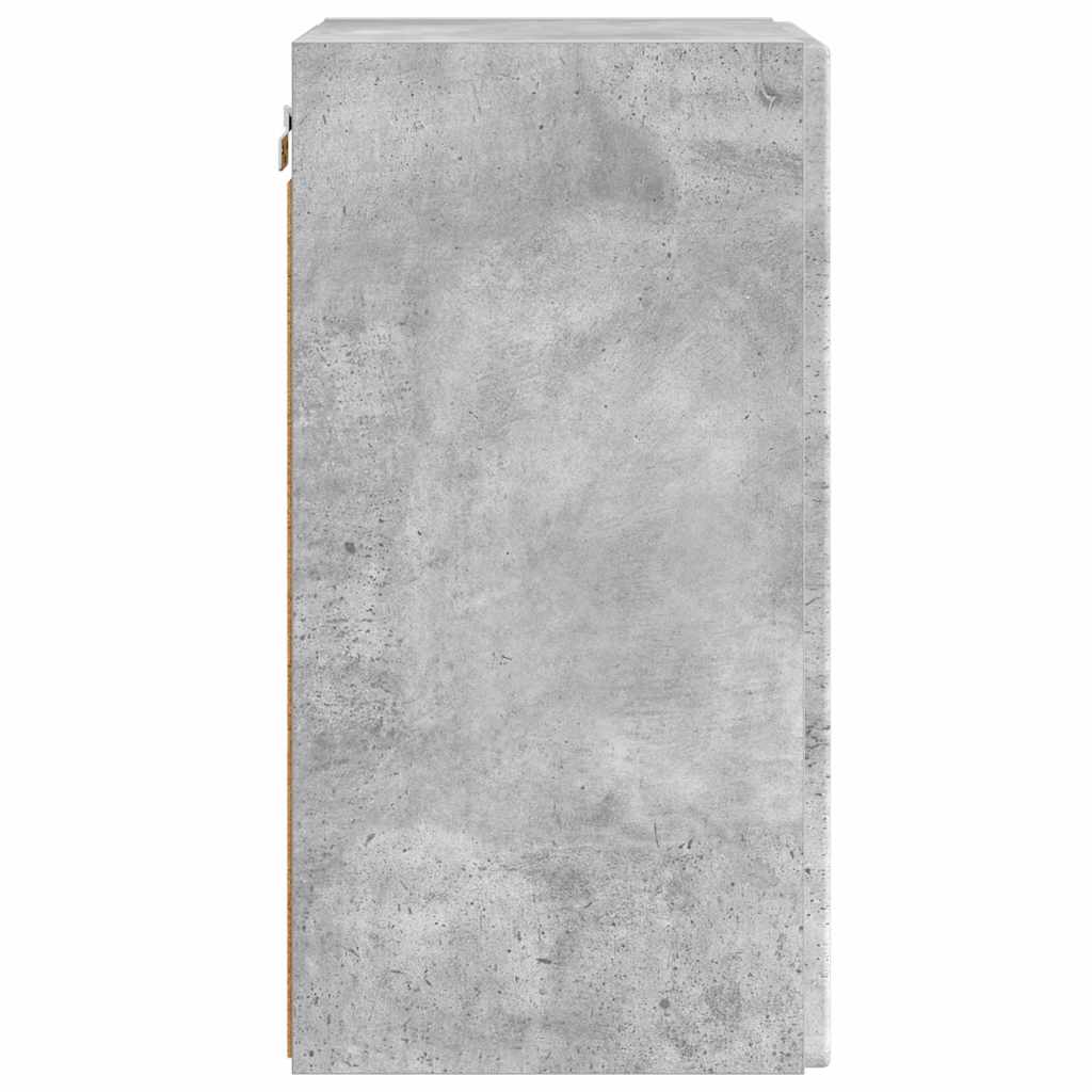 TV sieninė spintelė 2 pcs Betoninė 30 x 31 x 60 cm