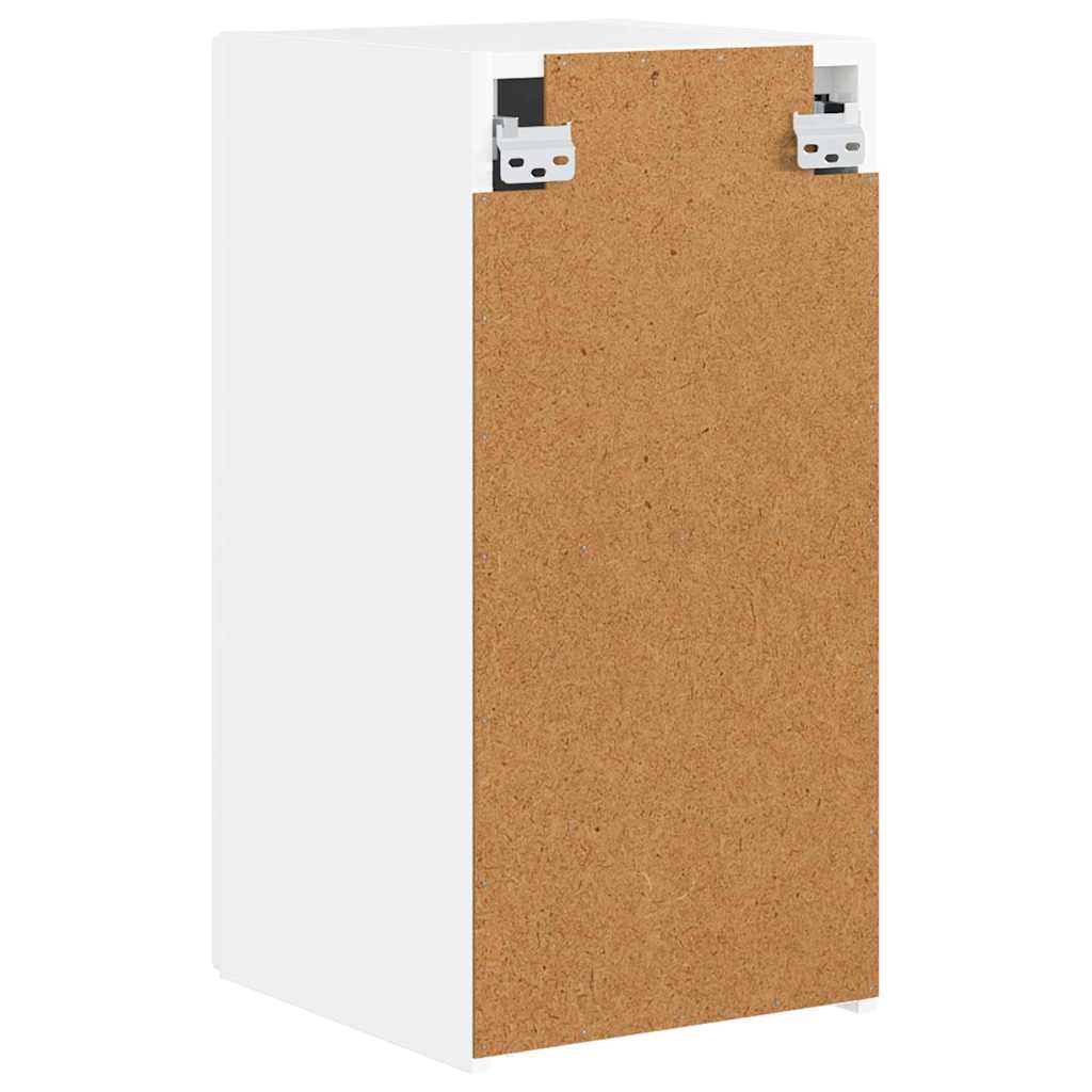 Wall TV Cabinet 2 pcs High Gloss White 30 x 31 x 60 cm