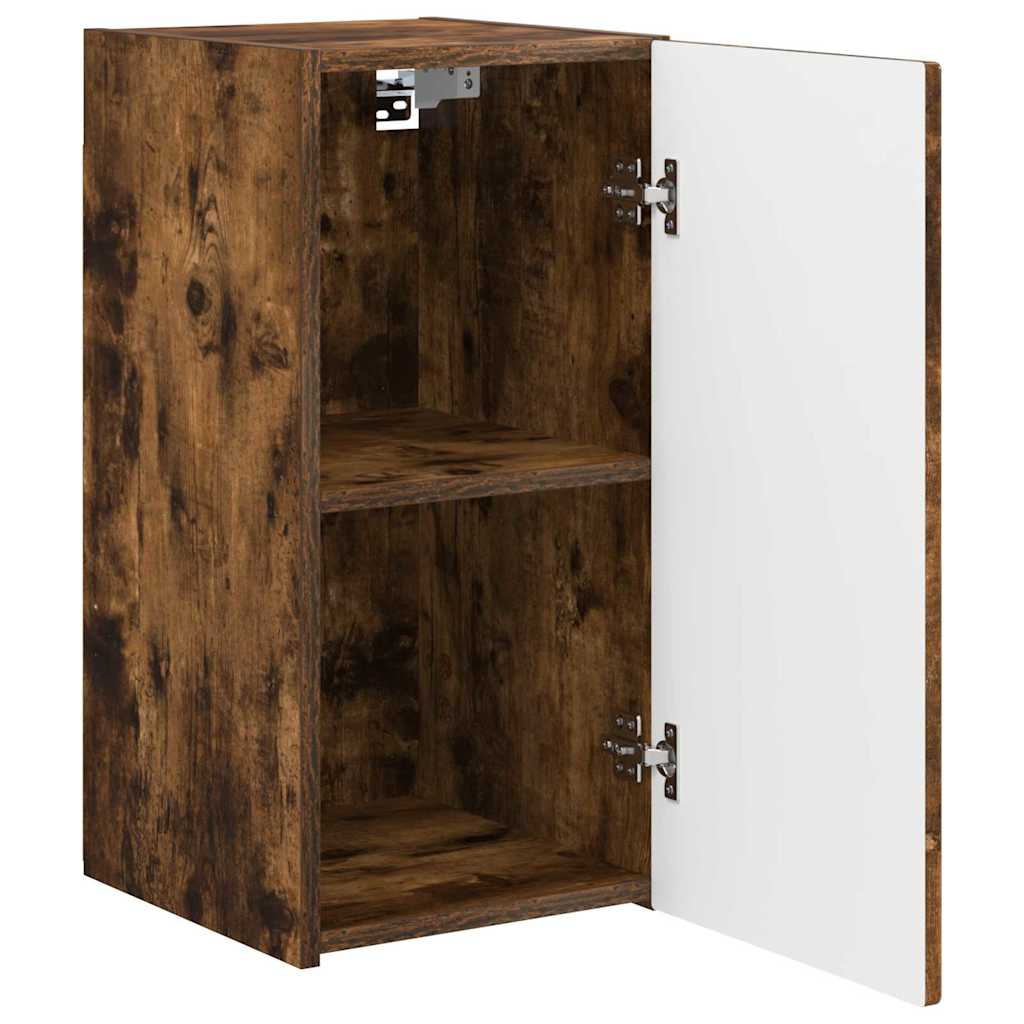 TV Wall Cabinet Smoked Oak 30 x 31 x 60 cm