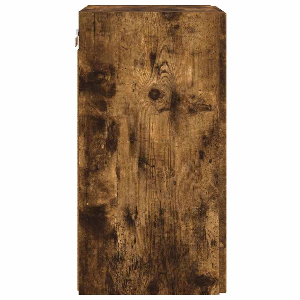 TV Wall Cabinet Smoked Oak 30 x 31 x 60 cm