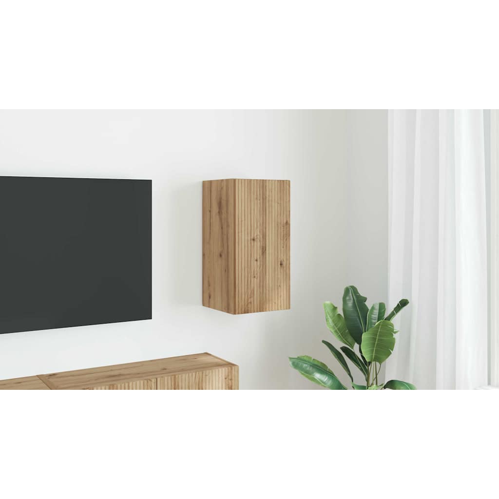 TV sieninė spintelė Meistrų ąžuolas 30 x 31 x 60 cm