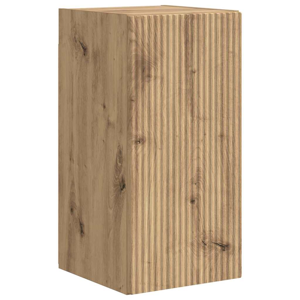 TV sieninė spintelė 2 pcs Meistrų ąžuolas 30 x 31 x 60 cm