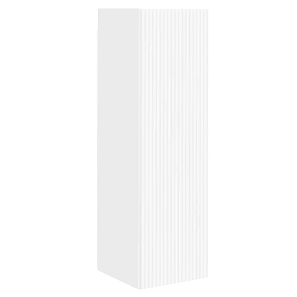 TV Wall Cabinet White 30 x 31 x 100 cm Engineered Wood